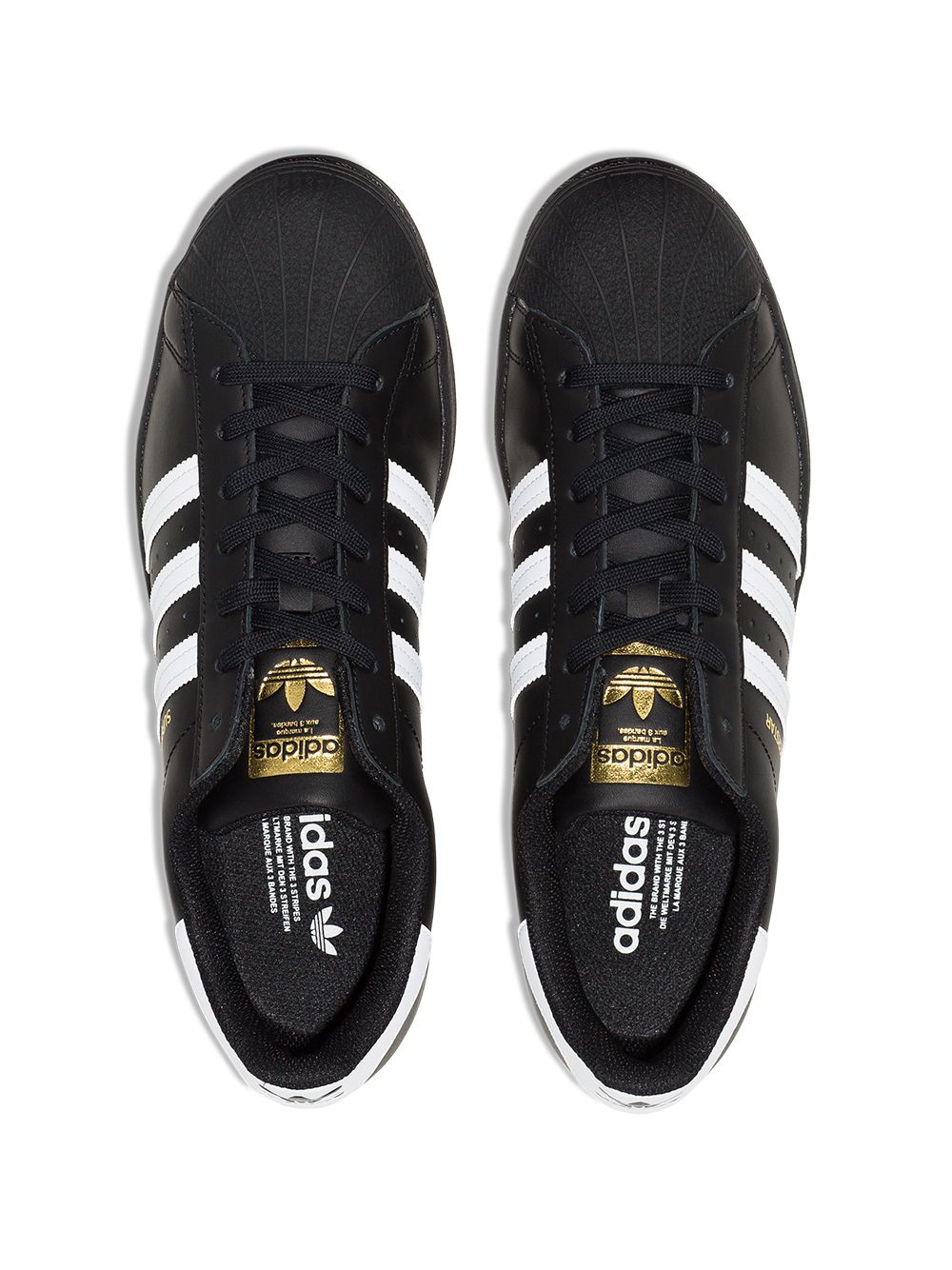 Adidas SUPERSTAR CLASICA NEGRA Y BLANCA