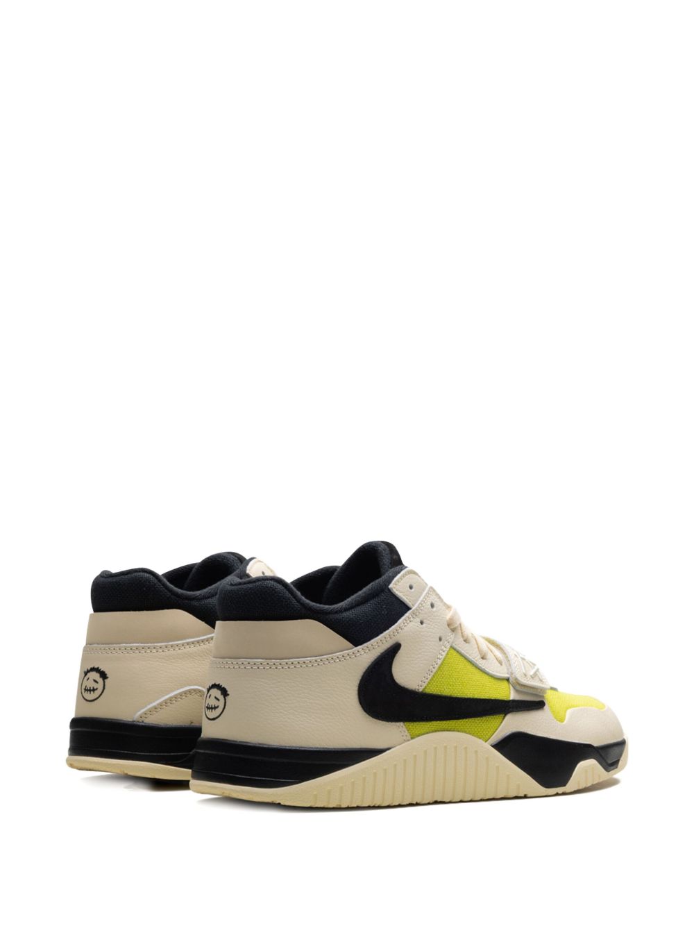 Jordan TRAVIS SCOTT Jumpman Jack "Muslin/Black/Bright Cactus"