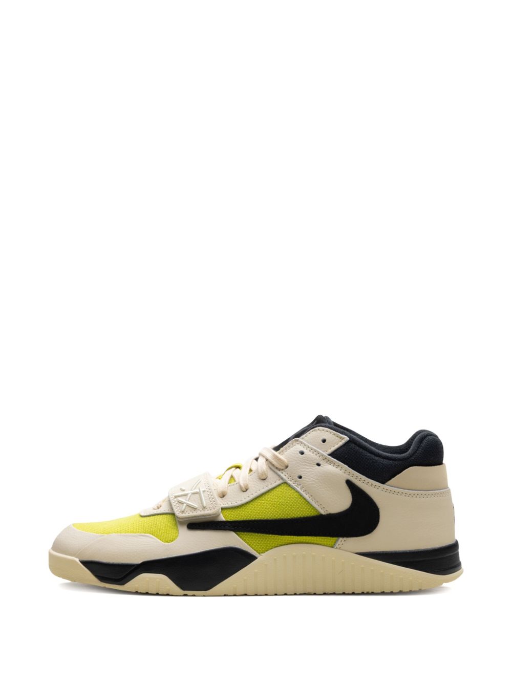 Jordan TRAVIS SCOTT Jumpman Jack "Muslin/Black/Bright Cactus"