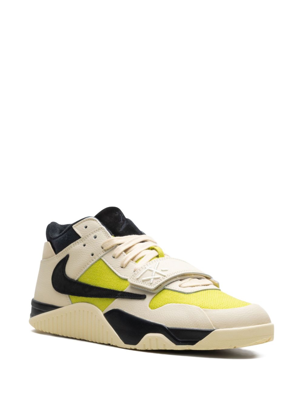 Jordan TRAVIS SCOTT Jumpman Jack "Muslin/Black/Bright Cactus"