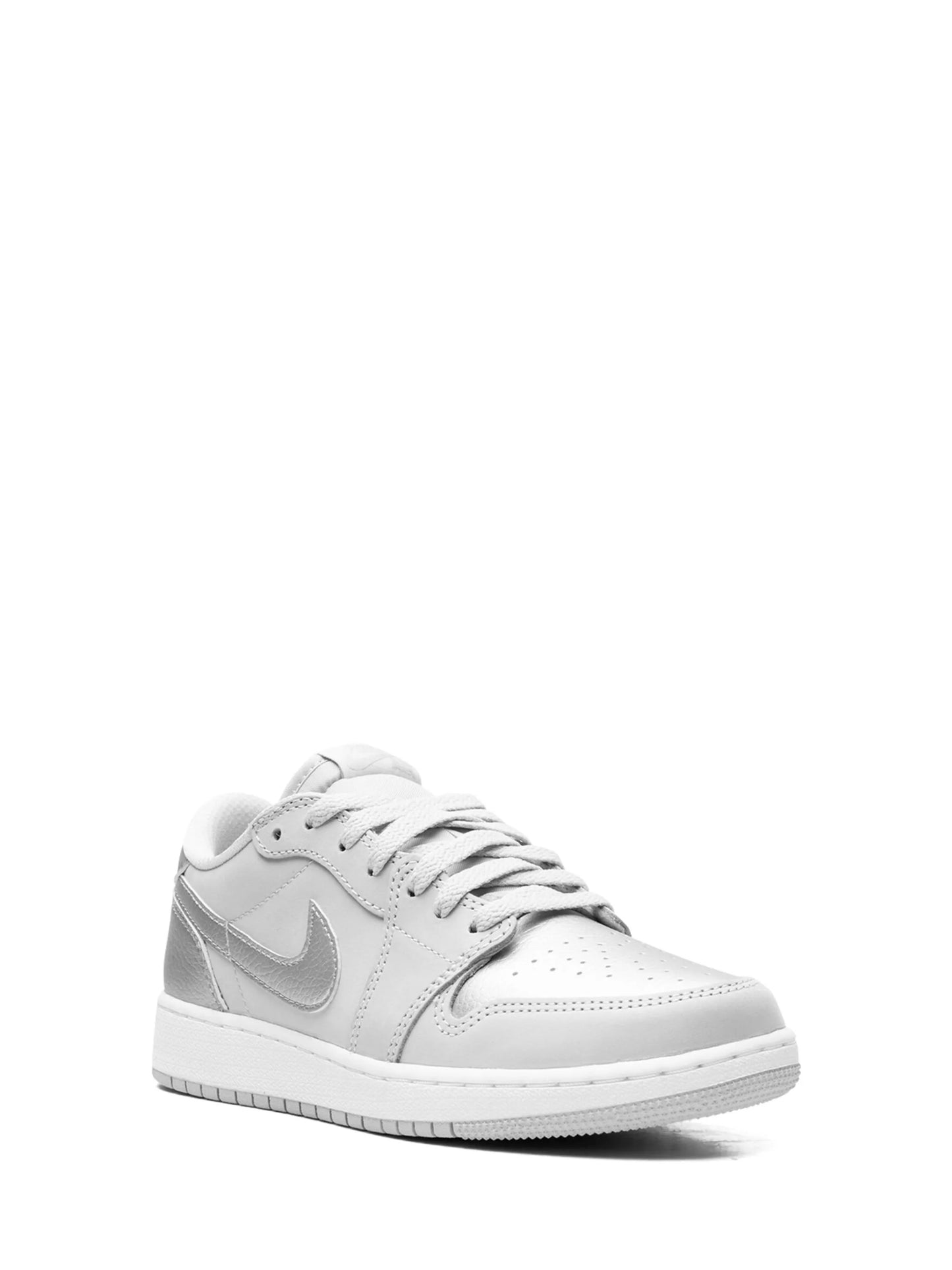 Air Jordan 1 Low Metallic Silver