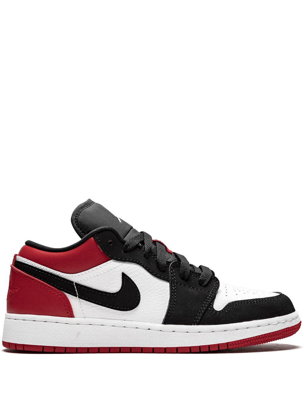 Air Jordan 1 Low Red & Black Gamuza