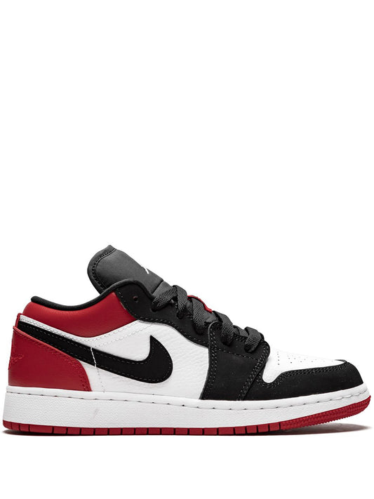 Air Jordan 1 Low Red & Black Gamuza
