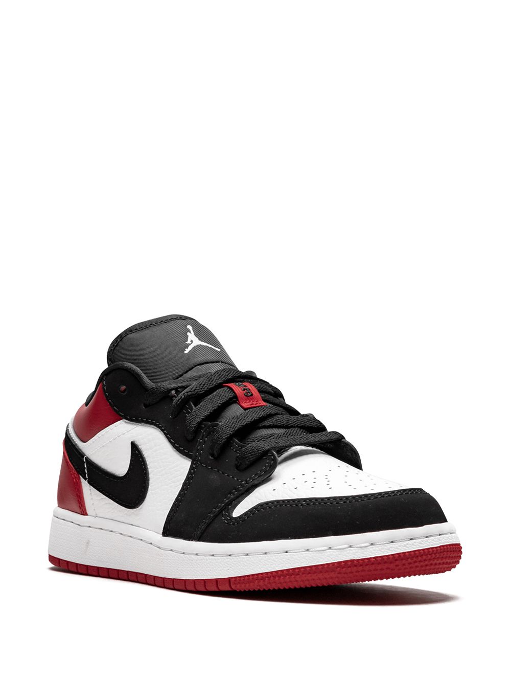 Air Jordan 1 Low Red & Black Gamuza