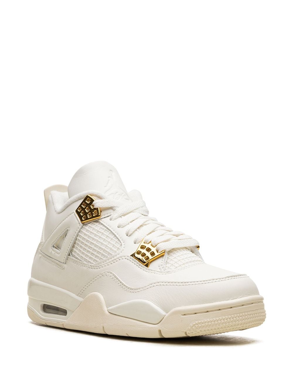 Air Jordan Retro 4 Sail Metallic Gold