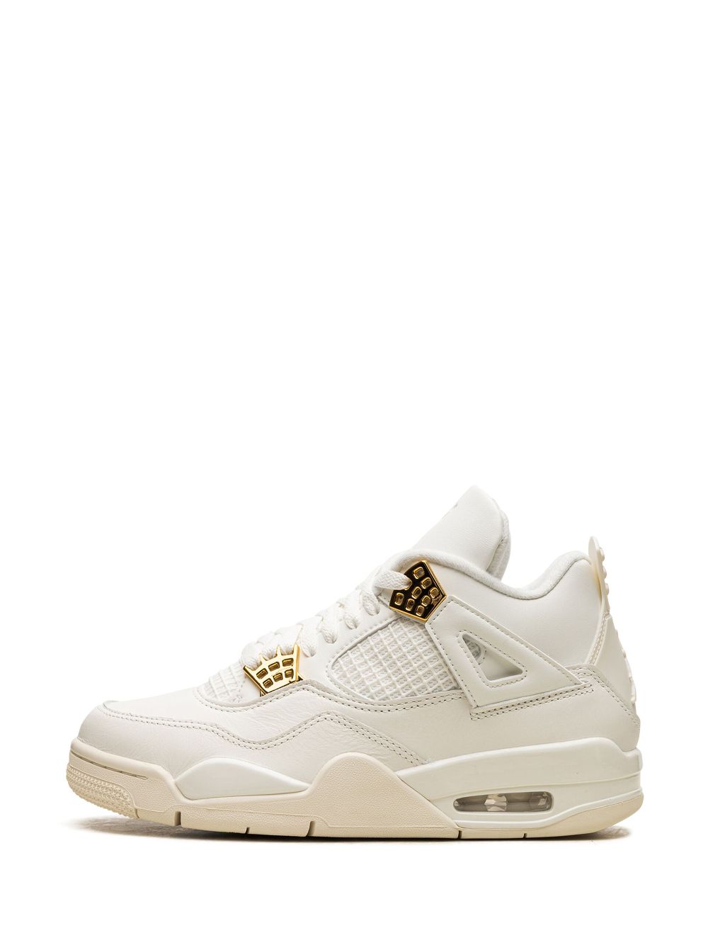 Air Jordan Retro 4 Sail Metallic Gold