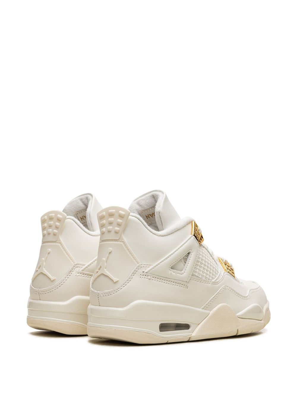 Air Jordan Retro 4 Sail Metallic Gold