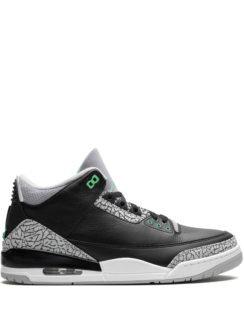 Air Jordan Retro 3 Green Glow