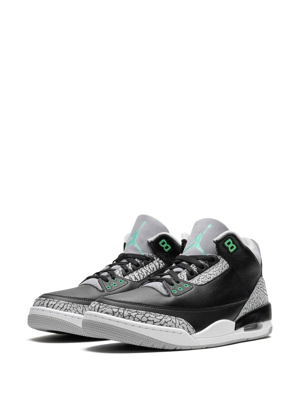 Air Jordan Retro 3 Green Glow