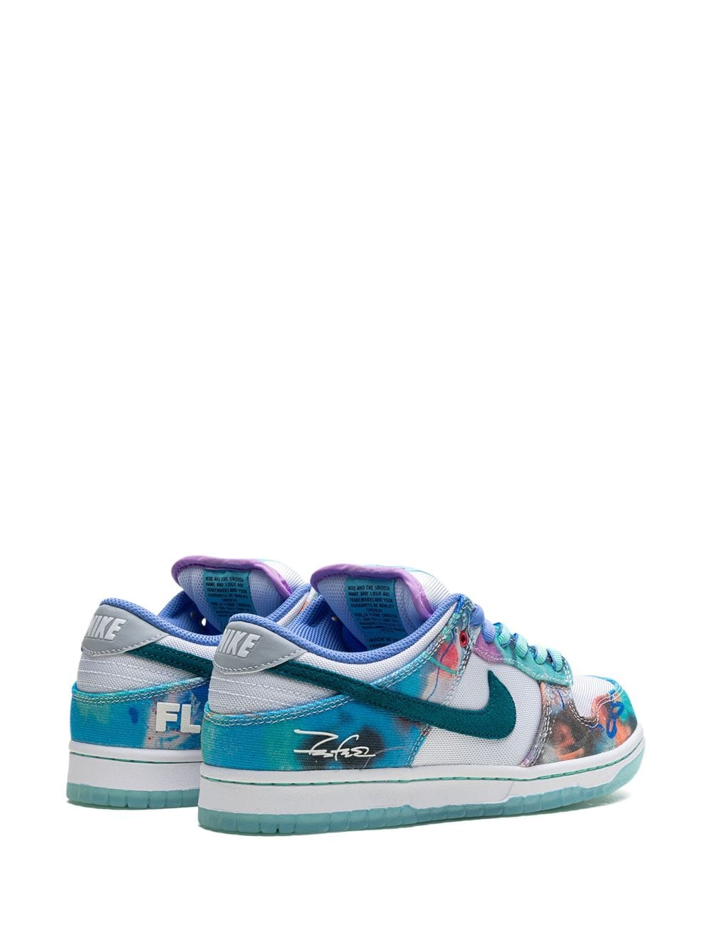 Nike Dunk Bleached Aqua" x Futura