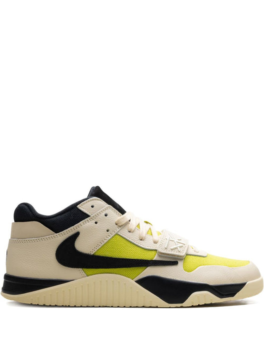 Jordan TRAVIS SCOTT Jumpman Jack "Muslin/Black/Bright Cactus"